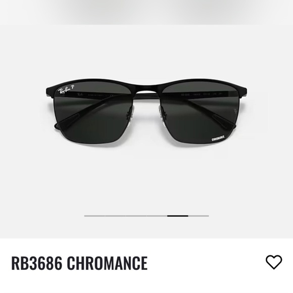 RAY BAN CHROMANCE SUNGLASSES - Picture 3 of 6